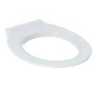 Geberit - Siège WC Renova Comfort 500680011 - Blanc sans obstacle antibactérien fixation par le haut