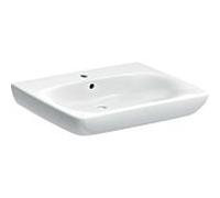 Geberit Renova Comfort lavabo 258565000 65x55cm, blanc, avec trop-plein, accessible