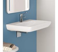 Geberit Renova Comfort lavabo 258567000 65x55cm, blanc, sans trop-plein, accessible