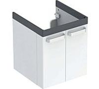 Geberit Renova Comfort Select 808530000 53x62x52,5cm, meuble vasque, blanc / graphite