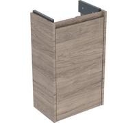 Geberit Meuble sous-vasque Renova Compact 504080JR1 1 porte Noyer hickory mélaminé 35,8 cm