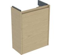 Geberit – Meuble sous-vasque Renova Compact 504082PS1, 1 porte, 45,7x60,5x20,1 cm, chêne naturel