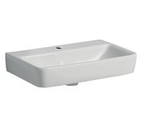 Lavabo Geberit Renova Compact 60 cm sans trop-plein avec trou de robinetterie - GEBERIT 502.999.00.1