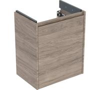 Geberit Meuble vasque Renova Compact 504.083.JR.1 1 porte 50x60,5x33,7cm Noyer hickory mélaminé