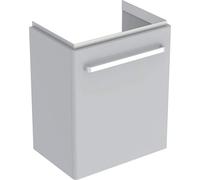 Geberit Meuble sous lavabos Renova Compact avec une porte 50x60,4x36,7 cm gris clair 862056000