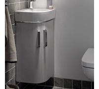 Keramag Coin lavabo Lavabo Renova Nr. 1 Comprimo New 300x605x300mm Gris clair mat/gris clair brillant - 862133000