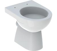 Geberit Renova WC au sol, chasse deau basse, sortie horizontale, forme partiellement fermée, 500810018, Couleur: Blanc, avec KeraTect - CM