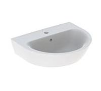 Geberit Renova lavabo 500369011 55 x 45 cm, blanc , avec trou pour robinetterie, avec trop-plein