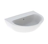 Geberit Renova lavabo 500659018 60 x 48 cm, blanc /KeraTect, sans trou pour robinetterie, avec trop-plein