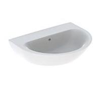 Geberit Renova lavabo 500663018 65 x 50 cm, blanc /KeraTect, sans trou pour robinetterie, avec trop-plein