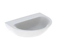 Geberit Renova lavabo 500664018 65 x 50 cm, blanc /KeraTect, sans trou pour robinetterie, sans trop-plein