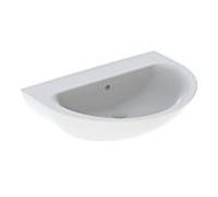 Geberit Renova lavabo 500667018 70 x 52 cm, blanc /KeraTect, sans trou pour robinetterie, avec trop-plein