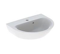 Geberit Renova lave-mains 500376018 50 x 40 cm, blanc /KeraTect, avec trou pour robinetterie, avec trop-plein