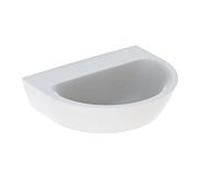 Geberit Renova lave-mains 500497011 45 x 36 cm, blanc , sans trou pour robinetterie, sans trou pour robinetterie