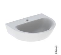Geberit Lavabo Renova 500578018 55 x 45 cm blanc KeraTect avec trou pour robinetterie sans trop-plein