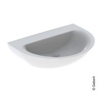 Geberit Renova lavabo 500669011 70 x 52 cm, blanc , sans trou pour robinetterie, sans trop-plein