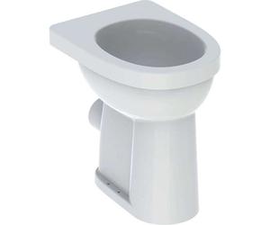 Geberit Renova Nr. 1 Comfort WC au sol, chasse deau plate, surélevée, 6 l, sortie horizontale, 218520000, Couleur: Blanc