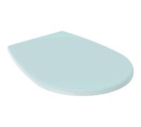 Geberit Siège WC 572165000 blanc sans fermeture amortie fixation par le bas charnières inoxydables