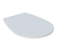 Geberit Siège WC 572165000 blanc sans fermeture amortie fixation par le bas charnières inoxydables