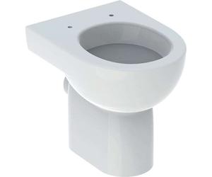 Geberit Renova Nr.1 WC à chasse d'eau plate, 6l, en îlot, 203010000, Couleur: Blanc