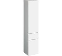 Geberit Renova Plan armoire haute 501923011 39x180x36cm, 2 portes, 1 tiroir, blanc , laqué brillant