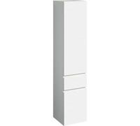 Geberit Renova Plan armoire haute 501923011 39x180x36cm, 2 portes, tiroir 2000 , blanc , laqué brillant