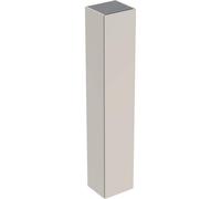 Armoire haute Geberit Renova Plan 504045DB1, 1 porte, largeur 33 cm, structure/façade gris sable / laquée mate soyeuse