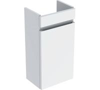 Geberit Renova Plan, armoire inférieure pour lave-mains, 1 porte, 36x60,5x22cm, 501901, 501.901.01.1, Couleur: blanc/laqué haute brillance