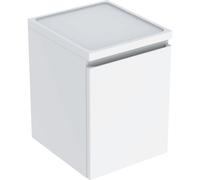 Geberit Renova Plan armoire latérale, 1 tiroir, 40x55x44,5cm, 501913, 501913011, Couleur: blanc / laqué haute brillance - CM