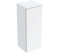 Geberit Renova Plan armoire mi-haute, avec une porte, 33x85x29,7cm, 504.044.01.1, Couleur: blanc / vernis satiné