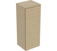 Geberit Renova Plan armoire mi-haute, avec une porte, 33x85x29,7cm, 504044PS1, Couleur: Chêne naturel / structure du bois mélaminé - CM