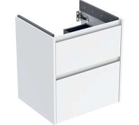 Geberit Meuble sous-vasque Renova Plan 504026011 – 2 tiroirs, blanc laqué satiné, L 54,6 cm