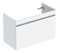 Geberit Renova Plan, meuble sous-lavabo, avec 1 tiroir, 68,2x60,6x44,6cm, 501908, 501.908.01.1, Couleur: blanc / laqué haute brillance