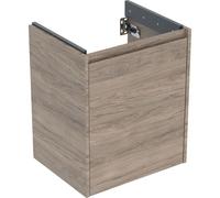 Geberit Meuble sous-vasque Renova Plan 504023JR1 – 1 porte, 50,4x60,6x40,4 cm, Noyer Hickory