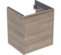 Geberit Armoire sous lavabo Renova Plan 504024JR1 1 porte 54,6×60,6×44,6 cm Noyer hickory