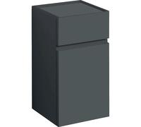 Geberit Renova Plan armoire suspendue avec 1 porte, 39x70x36cm, 501921, Coloris: Lave / laquÃ© mat - 501.921.JK.1