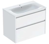 Geberit Ensemble lavabo Renova Plan 504040018 80x62,1x48 cm 2 tiroirs blanc KeraTect