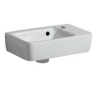 Geberit Renova plan lave-mains 36x25cm trou de robinet à droite avec trop-plein blanc 500.382.01.1