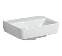 Geberit Lave-mains Renova Plan 501627001 45x34 cm sans trou pour robinetterie, sans trop-plein Blanc