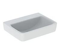 Geberit Lave-mains Renova Plan 501631001 50×38 cm sans trou pour robinetterie, sans trop-plein Blanc