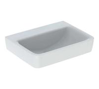 Geberit Renova Plan, lave-mains, 50x38 cm, sans trou pour robinetterie, sans trop-plein, 501631, 501631008, Couleur: blanc/KeraTect - CM