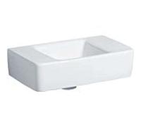Geberit Renova Plan lave-mains 272 141 600 40 x 25 cm, blanc avec KeraTect
