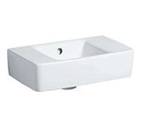 Geberit Renova Plan lave-mains 272 143 600 40 x 25 cm, blanc avec KeraTect