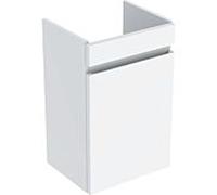 Geberit Meuble sous lavabo Renova Plan 1 porte 38,5x66x31 cm Blanc laqué 501.902.01.1