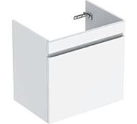 Geberit Renova Plan meuble sous-vasque 501907011 63,4 x 60,6 x 44,6 cm, blanc , laqué brillant