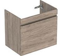 Geberit Renova Plan meuble sous-vasque 501908JR1 68,2 x 60,6 x 44,6 cm, noyer, film texturé