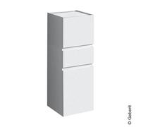 Geberit Renova Plan New Meuble suspendu, 1 tiroir, 2 portes, 501922011,