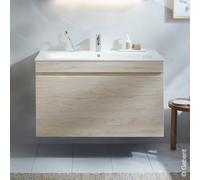 Geberit Renova Plan New Vasque avec meuble bas, 1 tiroir, 501917001,