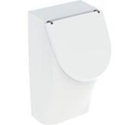 Geberit Renova Plan urinoir 235120600 blanc KeraTect, avec couvercle, entrée/sortie à l'arrière
