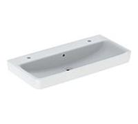 Geberit Renova Plan vasque à poser 501932001 100x48cm, trou à droite et gauche, avec trop-plein, blanc